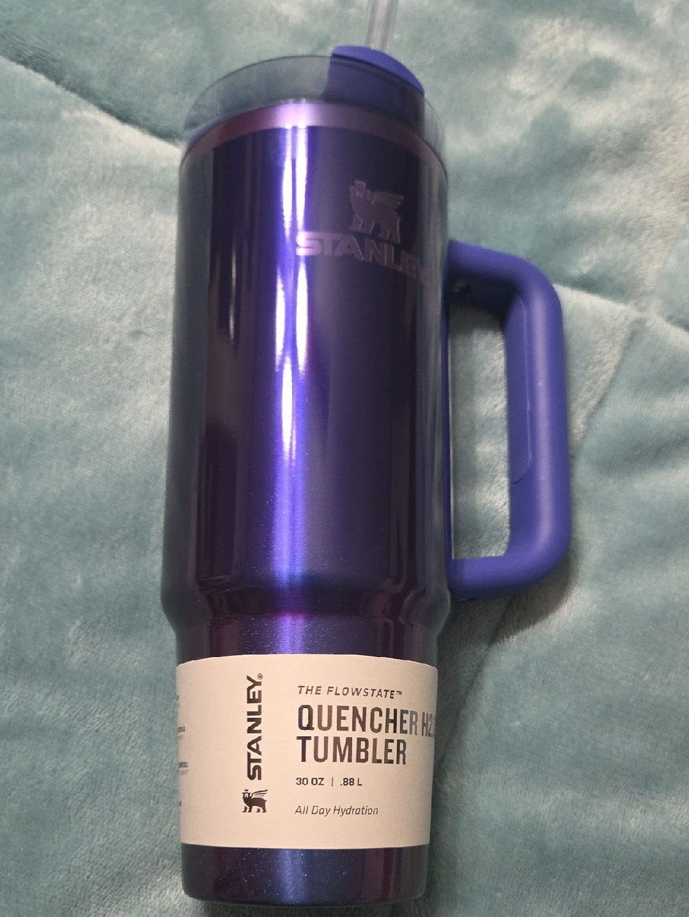 Stanley Quencher H2.0 Tumbler - Iridescent Purple